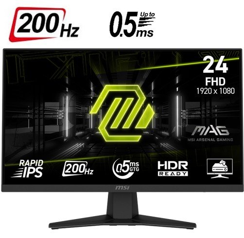 MSI Mag 244F – 24″ – IPS – 200Hz