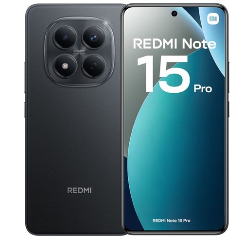 Kit Celular Xiaomi Redmi Note 15 Pro – 8GB – 256GB – 4G – Negro + Set de limpieza para smartphone
